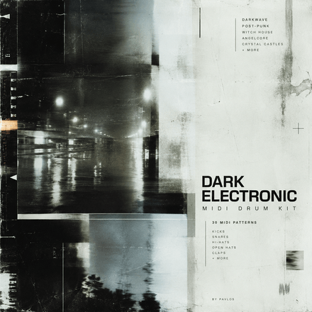 DARK ELECTRONIC MIDI DRUM KIT