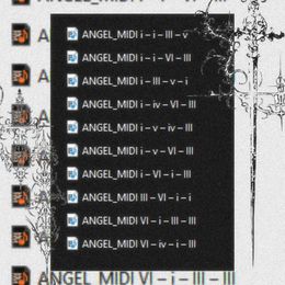 ✝ 10 ANGELCORE Bass Progressions - MIDI Pack