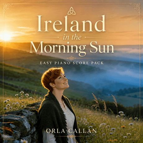 Ireland In the Morning Sun - Easy Piano Score Pack
