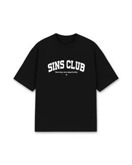 &quot;UNIVERSITY&quot; BLACK - SINS CLUB 