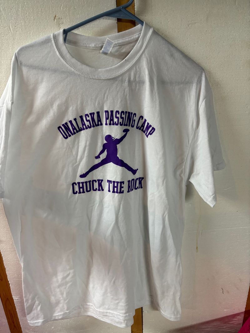 Chuck the Rock Passing Camp Shirt