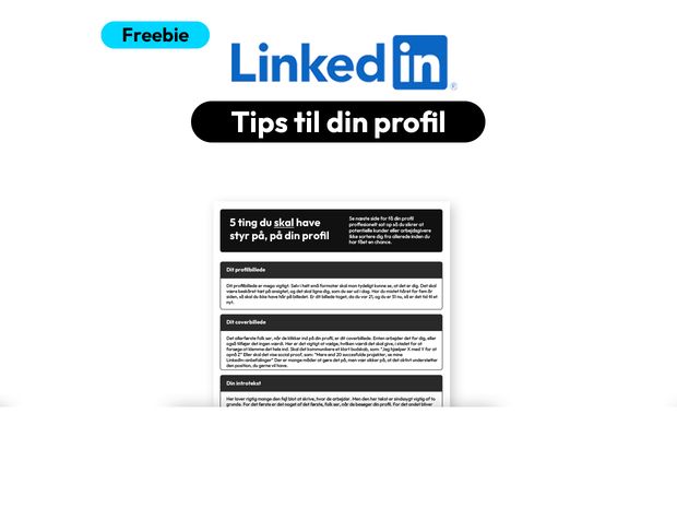 Tips til din LinkedIn profil