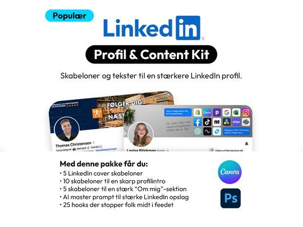 LinkedIn Profil &amp; Content Kit