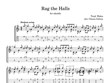 Rag the Halls - Trad. Wales, arr. Choan Gálvez