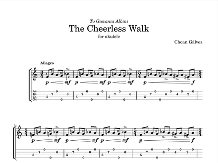 The Cheerless Walk - Choan Gálvez