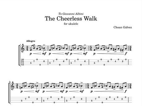 The Cheerless Walk - Choan Gálvez
