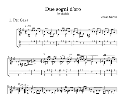 Due sogni d’oro - Choan Gálvez
