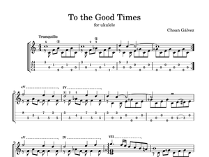 To the Good Times - Choan Gálvez