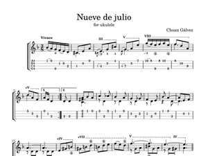 Nueve de julio - Choan Gálvez