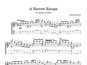 A Narrow Escape - Choan Gálvez