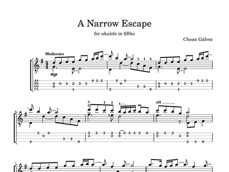 A Narrow Escape - Choan Gálvez