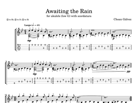Awaiting the Rain - Choan Gálvez