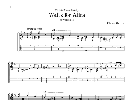 Waltz for Alira - Choan Gálvez