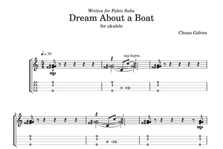 Dream About a Boat - Choan Gálvez