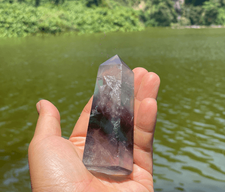 Fluorite Wand Point