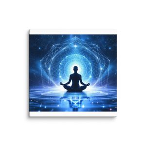 Cosmic Stillness Canvas – A Portal to Inner Peace and Infinite Awareness