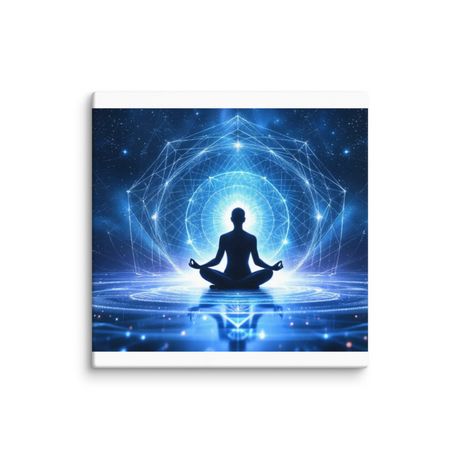 Cosmic Stillness Canvas – A Portal to Inner Peace and Infinite Awareness