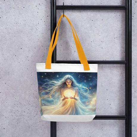 Ethereal Flow – Minimalist Energy Tote Bag