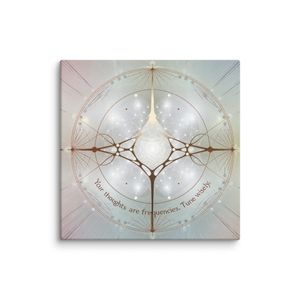 Frequency of Thought – Canvas Wall Art