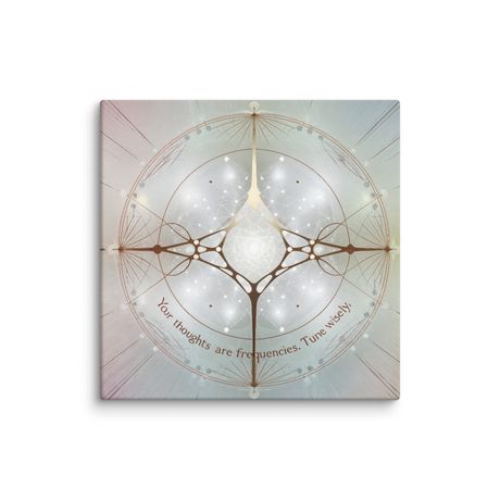Frequency of Thought – Canvas Wall Art