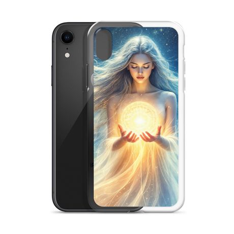 Ethereal Flow – Minimalist Energy Phone Case