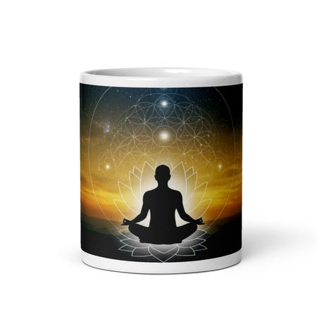 Cosmic Stillness Mug – Sip in Alignment with the Universe