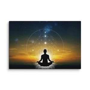 Cosmic Stillness Canvas – A Portal to Inner Peace and Infinite Awareness