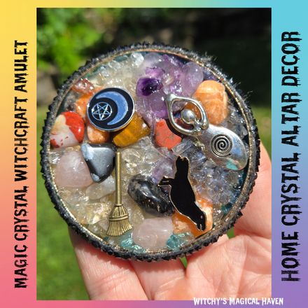 Magic Witchcraft Crystal Charm Altar Amulet