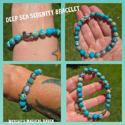 Deep Sea Serenity Sediment Jasper Bracelet