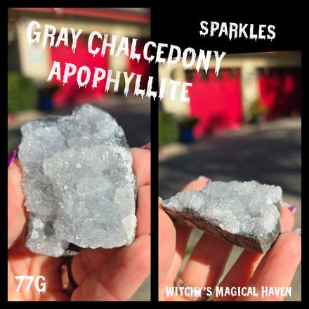 Gray Chalcedony Apophyllite 