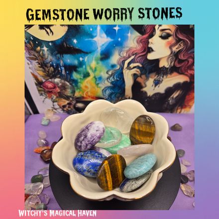 Gemstone Worry Stones