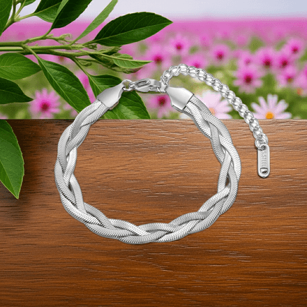 Stainless Steel Braided Bracelet