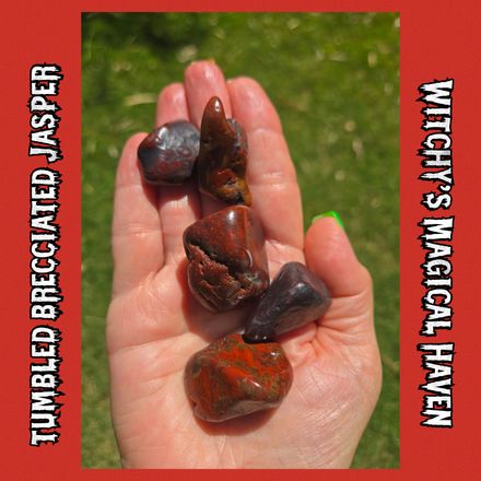 Tumbled Brecciated Jasper