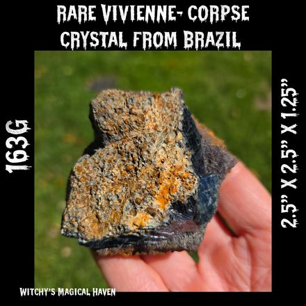 Rare Vivianite - Corpse Crystal from Brazil