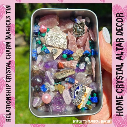 Relationship Crystal Charm Magicks Tin