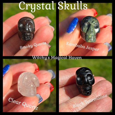 Crystal Carved Skulls