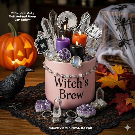 Witchy&#x27;s Halloween Surprise Magical Loot Treasure Mugs