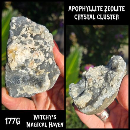 Apophyllite Zeolite Crystal Cluster