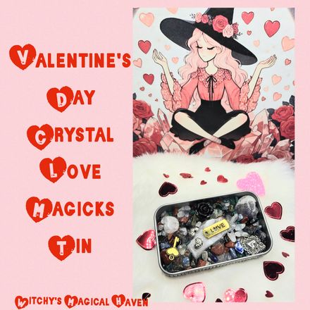 Valentine&#x27;s Day Crystal Love Magicks Tin