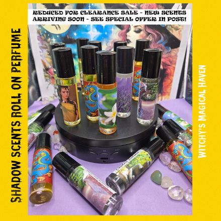Shadow Scents Roll on Perfume - CLEARANCE - SEE FREE OFFER - MAKING ROOM FOR MORE SCENTS