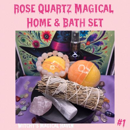 Rose Quartz Magical Home and Bath Sets