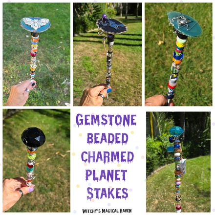 Sun Catching Plant Stakes