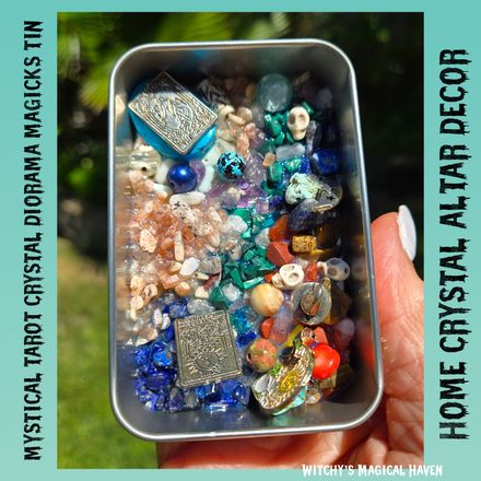Mystical Tarot Crystal Magicks Tin