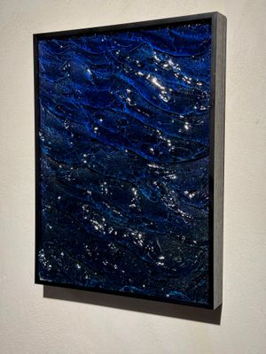 Starry night water