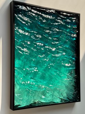 Green Glass Water