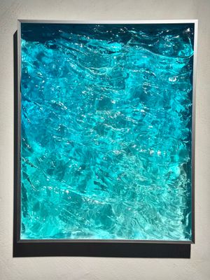 Sparkling Teal Water
