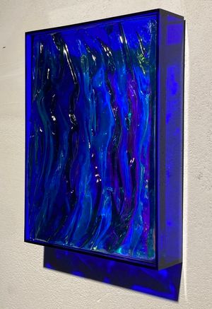 Mini ocean dark 16x21cm / 6.3x8.3 inches - sold