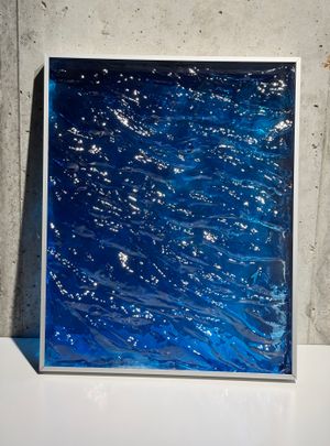 Royal Blue Water 20"x16" / 50x40cm