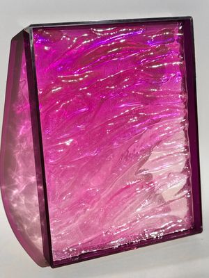Magenta pink ocean wave 25x35 cm / 10x14 inches