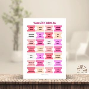 Pestañas para Biblia/Bible Tabs - Español